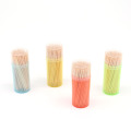 Manufacturers free samples bulk quality disposable cheap custom bamboo toothpicks